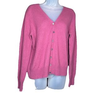 Lord & Taylor Pink Women's Cardigan Sweater